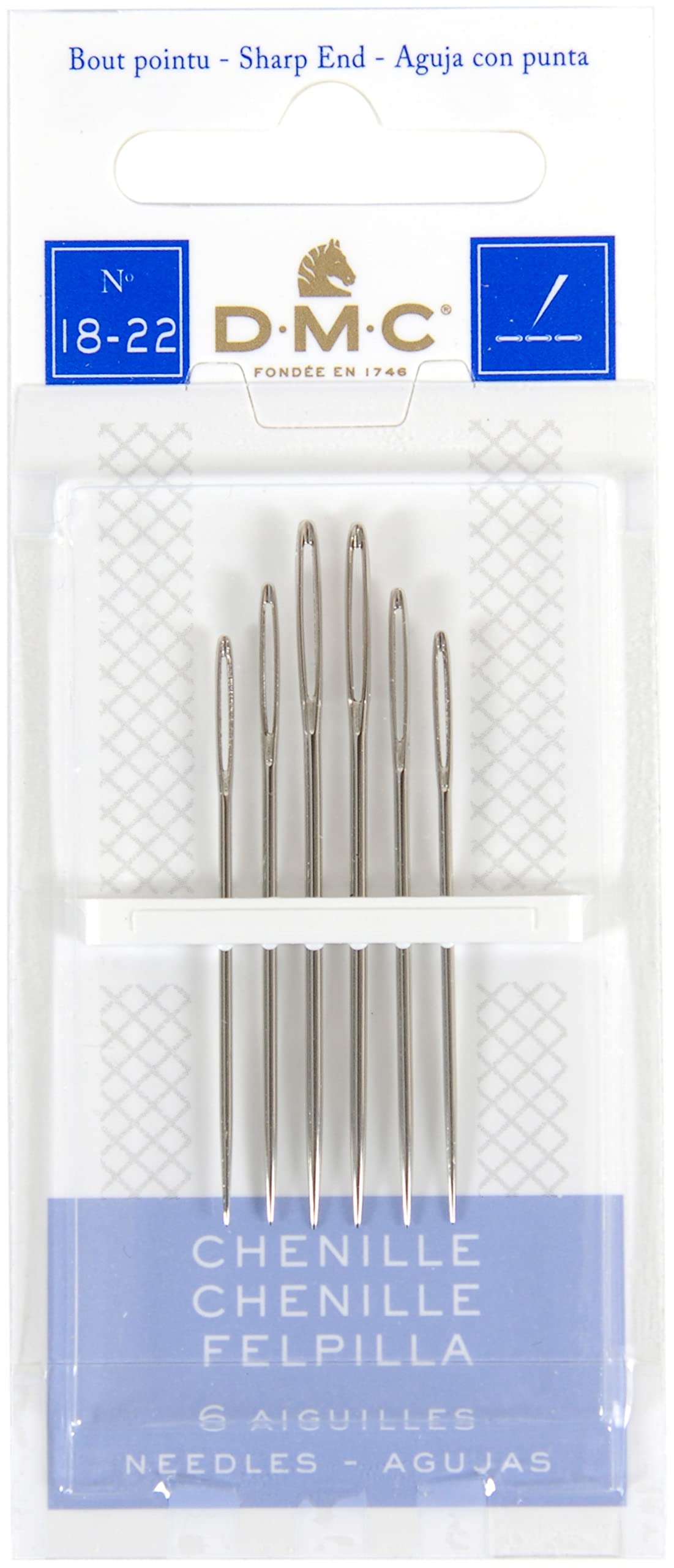 NEEDLES×JOURNALSTANDARD Amazon.com: DMC 1767-28 Tapestry Hand Needles, 5-Pack, Size 28